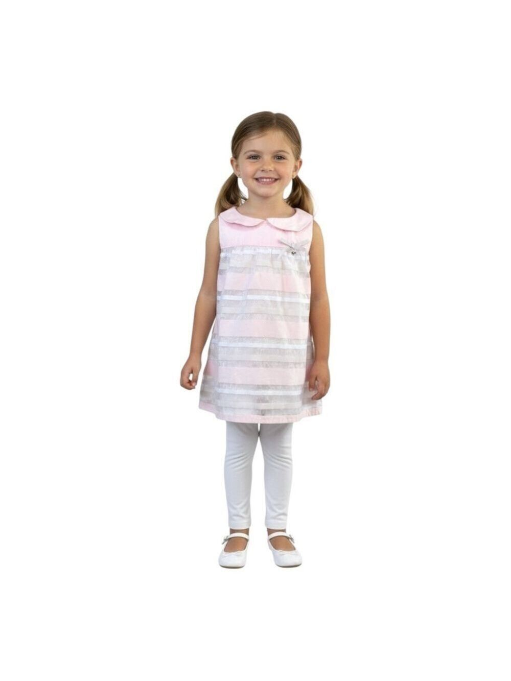 Heirlooms by Polly Flinders Size 4T Pink Sleeveless Tunic Top